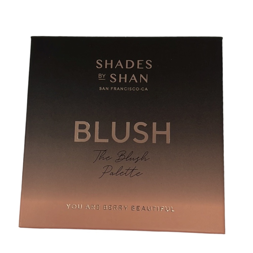 Shades by Shan Blush Palette in Plum, Apricot, Raspberry, and Peach - Picture 5 of 8